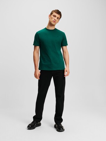 T-Shirt 'Kameo' Karl Lagerfeld en vert