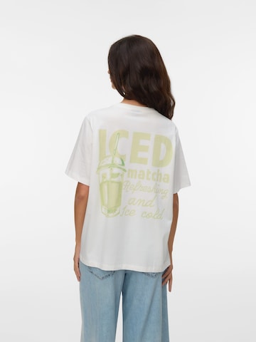 VERO MODA Oversize póló 'VMZANDRA CATY' - fehér: elől