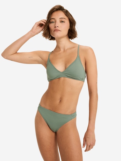 ROXY Bas de bikini en L en vert pastel, Vue avec produit