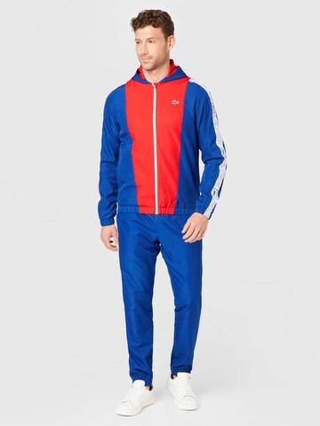 Lacoste Sport Tracksuit in Blue: front