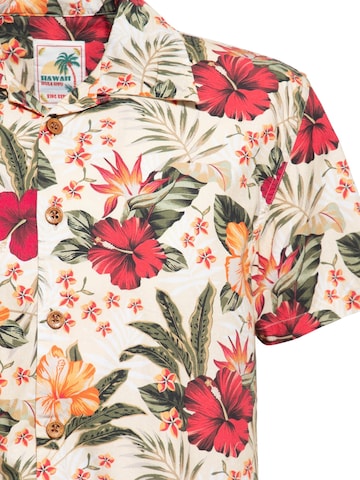 King Kerosin Regular Fit Hemd‌‌‌‌‌‌‌‌‌ in Weiß