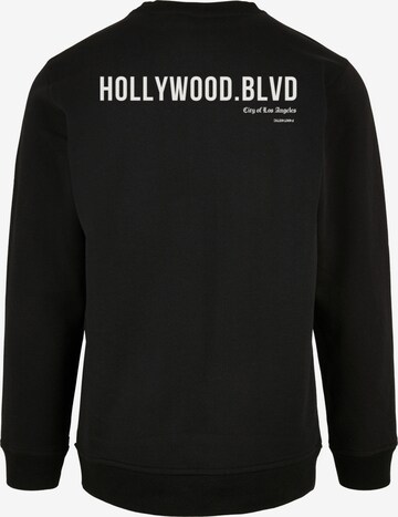 F4NT4STIC Sweatshirt 'Hollywood blvd' in Black