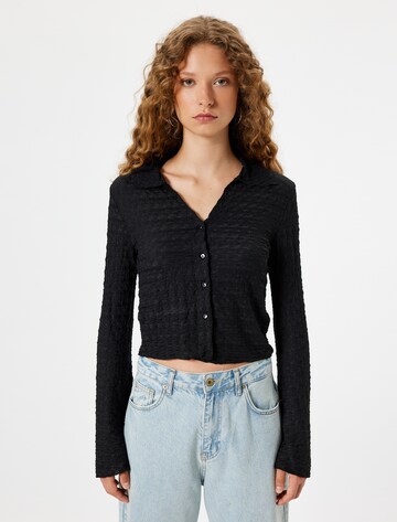 Koton Blouse in Zwart: voorkant