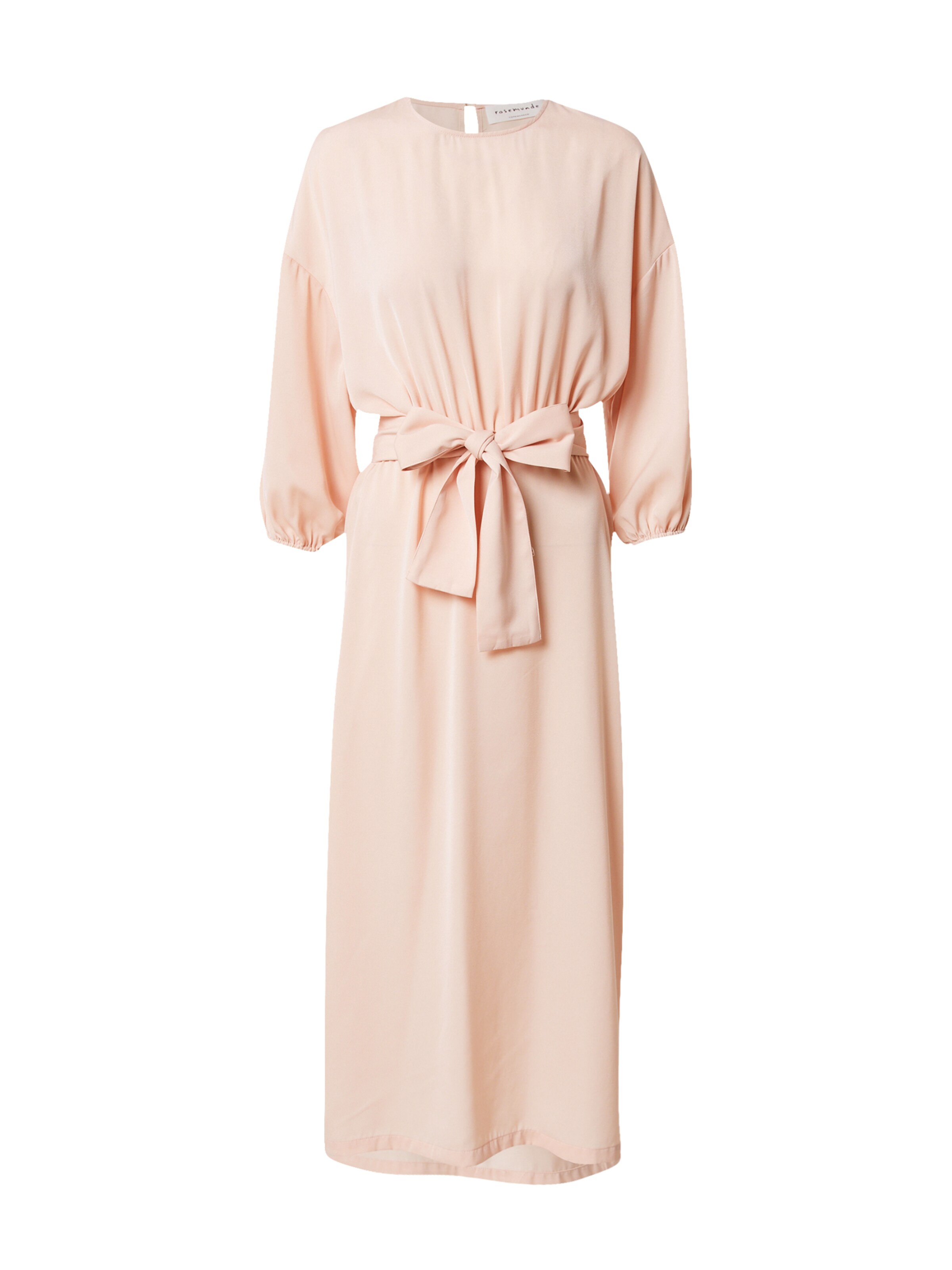 Robe rosemunde en orange : devant