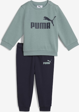 PUMA Jogginganzug 'Essentials' in Grün: Vorderseite