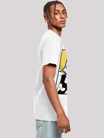 Maglietta 'Looney Tunes Bugs Bunny Laughing' di F4NT4STIC in bianco