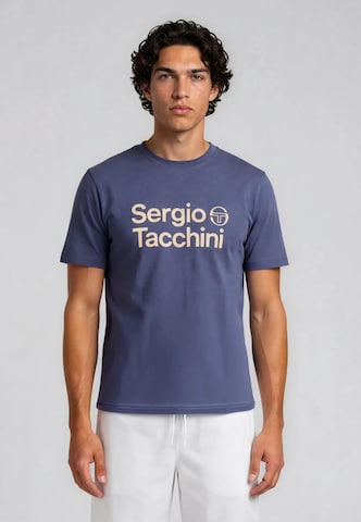 Sergio Tacchini Tričko – modrá: přední strana