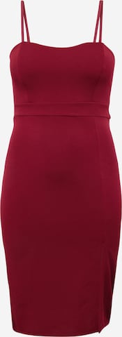 WAL G. Kokteilové šaty - Červená: predná strana