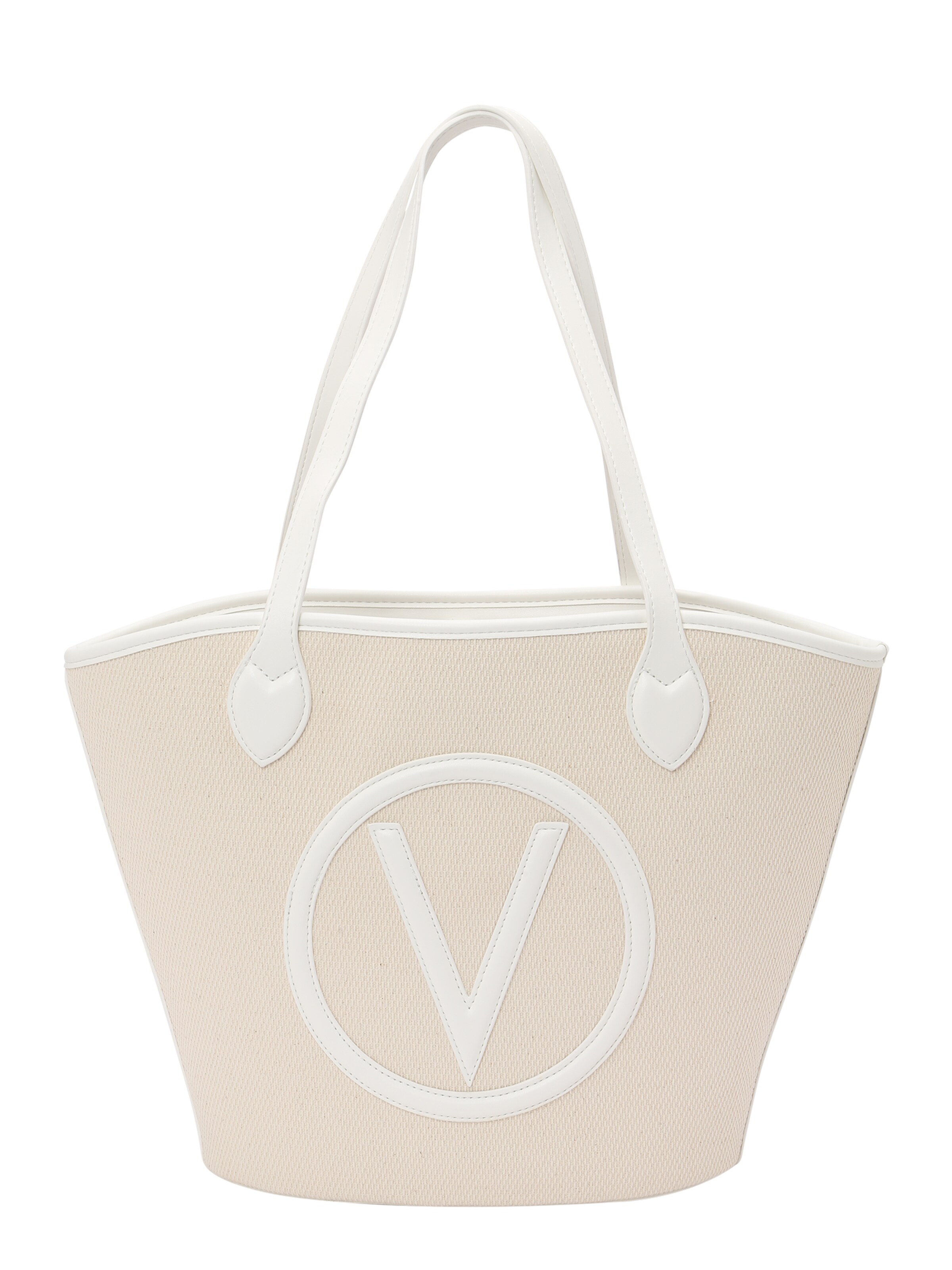 VALENTINO Cabas 'Covent' en One Size en blanc / coquille d'oeuf, Vue avec produit