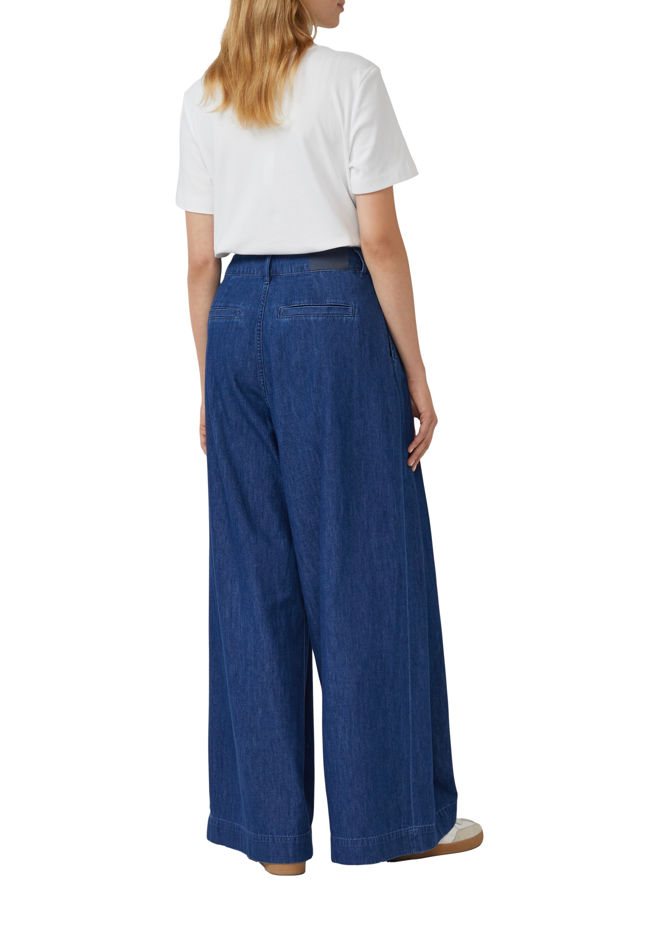 s.Oliver Wide leg Τζιν σε μπλε