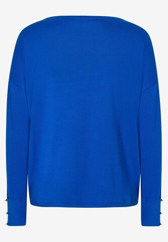 MORE & MORE Oversize pulóver - kék