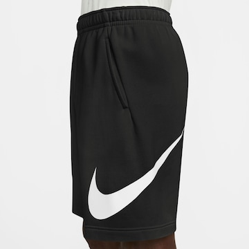 Nike Sportswear - regular Pantalón 'Club' en negro