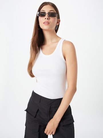 WEEKDAY Top in Braun: predná strana