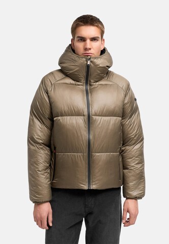 Veste d’hiver 'Ziruus XX' STONE HARBOUR en marron : devant