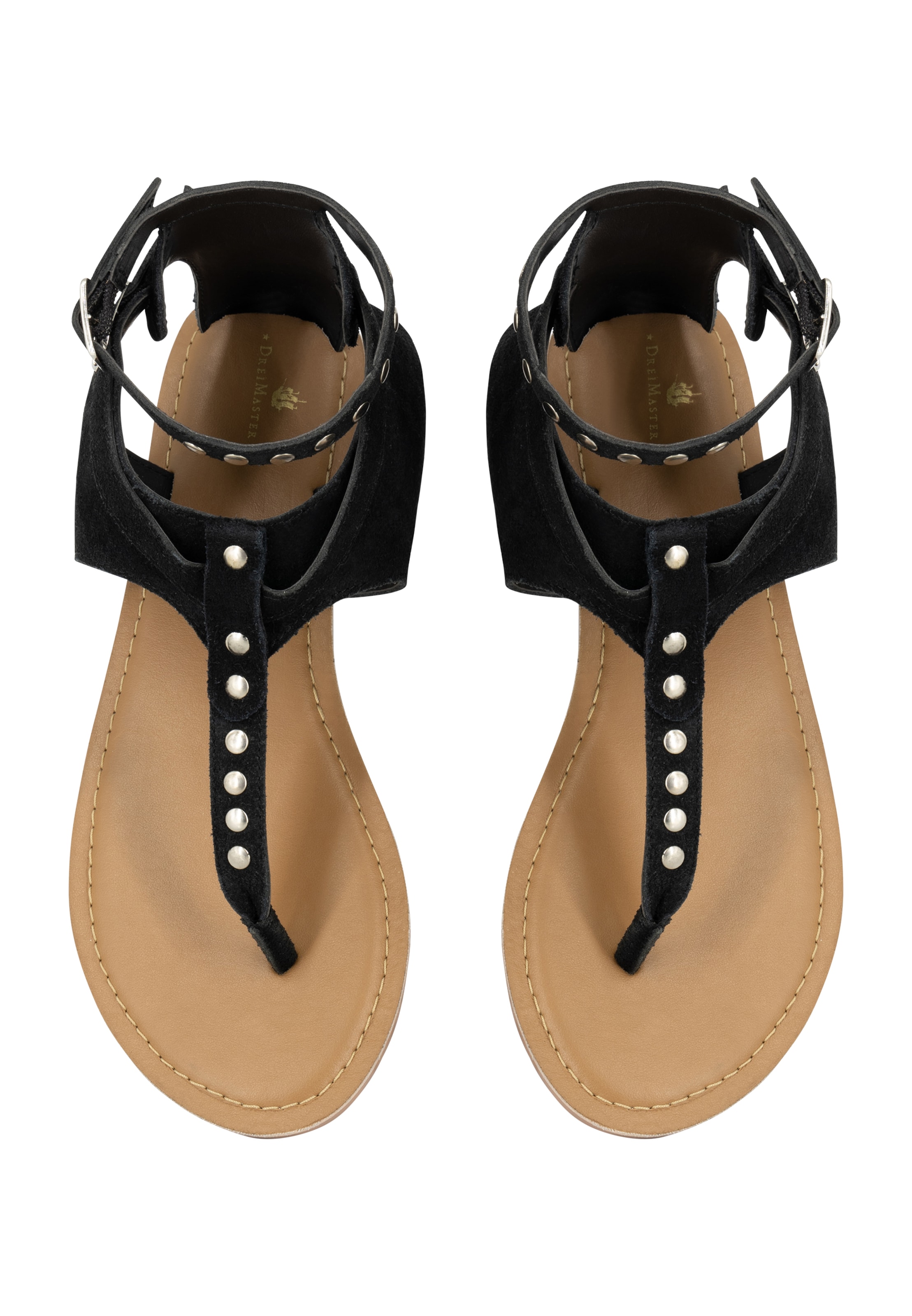 DreiMaster Vintage Varvastossut 'Boline' värissä musta