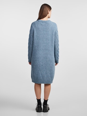 PIECES Knitted dress 'Nina' in Blue