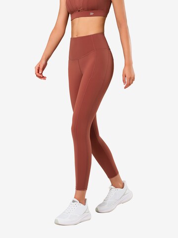 Yvette Sports Workout Pants 'Kira' in Red: front