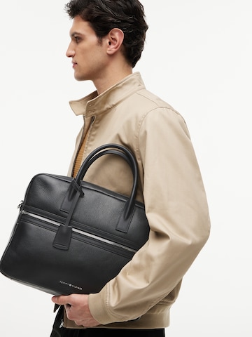 TOMMY HILFIGER Aktovka - Čierna