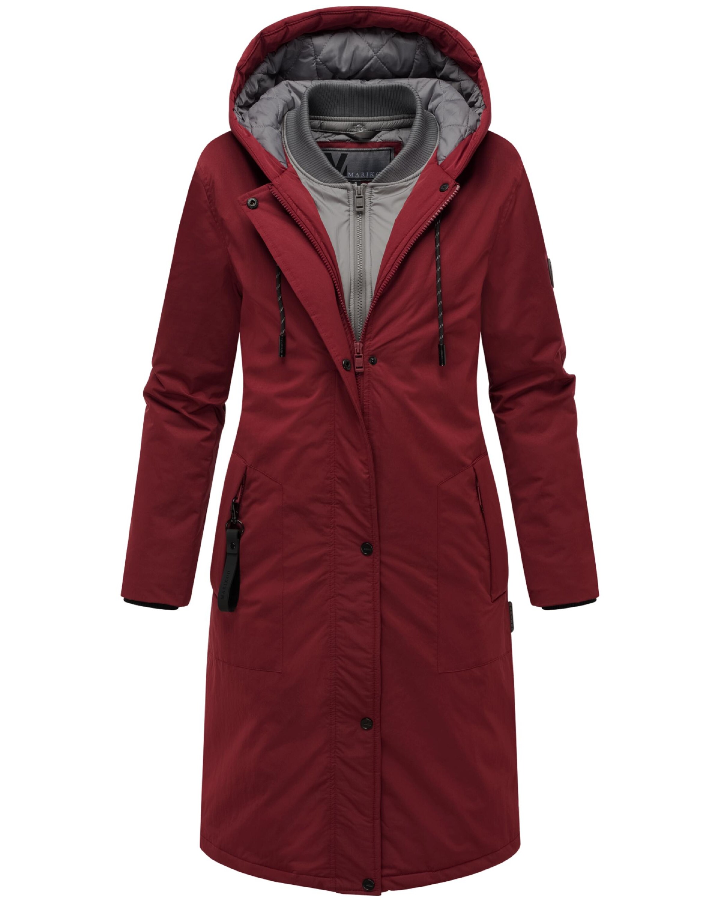 raudona MARIKOO Demisezoninis paltas