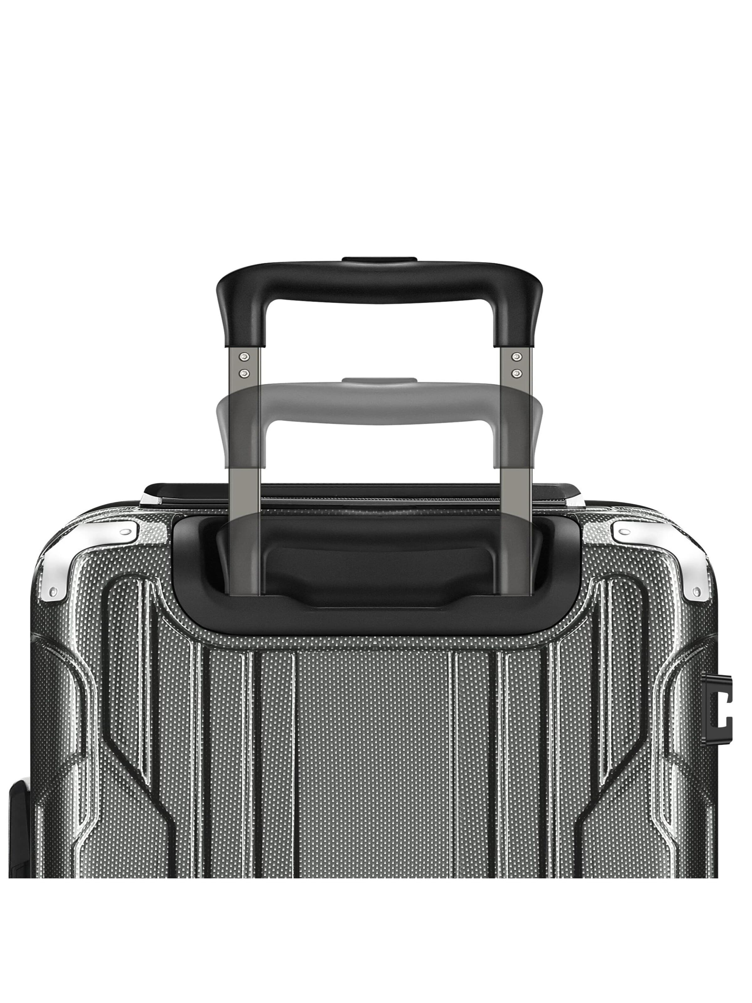 4FLY Suitcase 'Carbo' in Grey