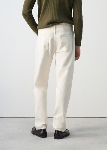MANGO MAN Regular Jeans 'Bob' in White