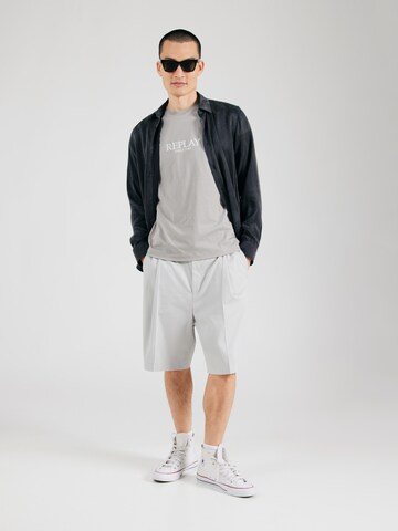REPLAY Shirt in Grey