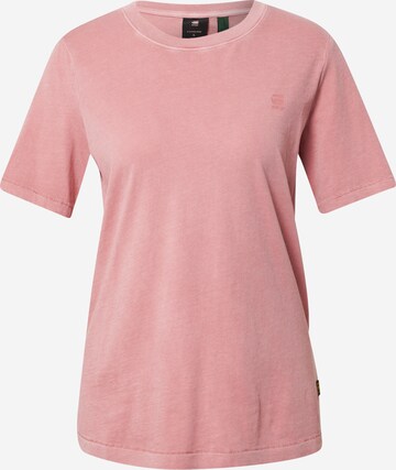 G-Star RAW Koszulka w kolorze różowy: przód