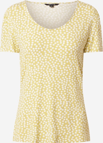 T-shirt COMMA en jaune : devant