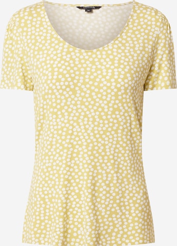 COMMA T-shirt i gul: framsida