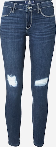 HOLLISTER Skinny Jeans in Blue: front