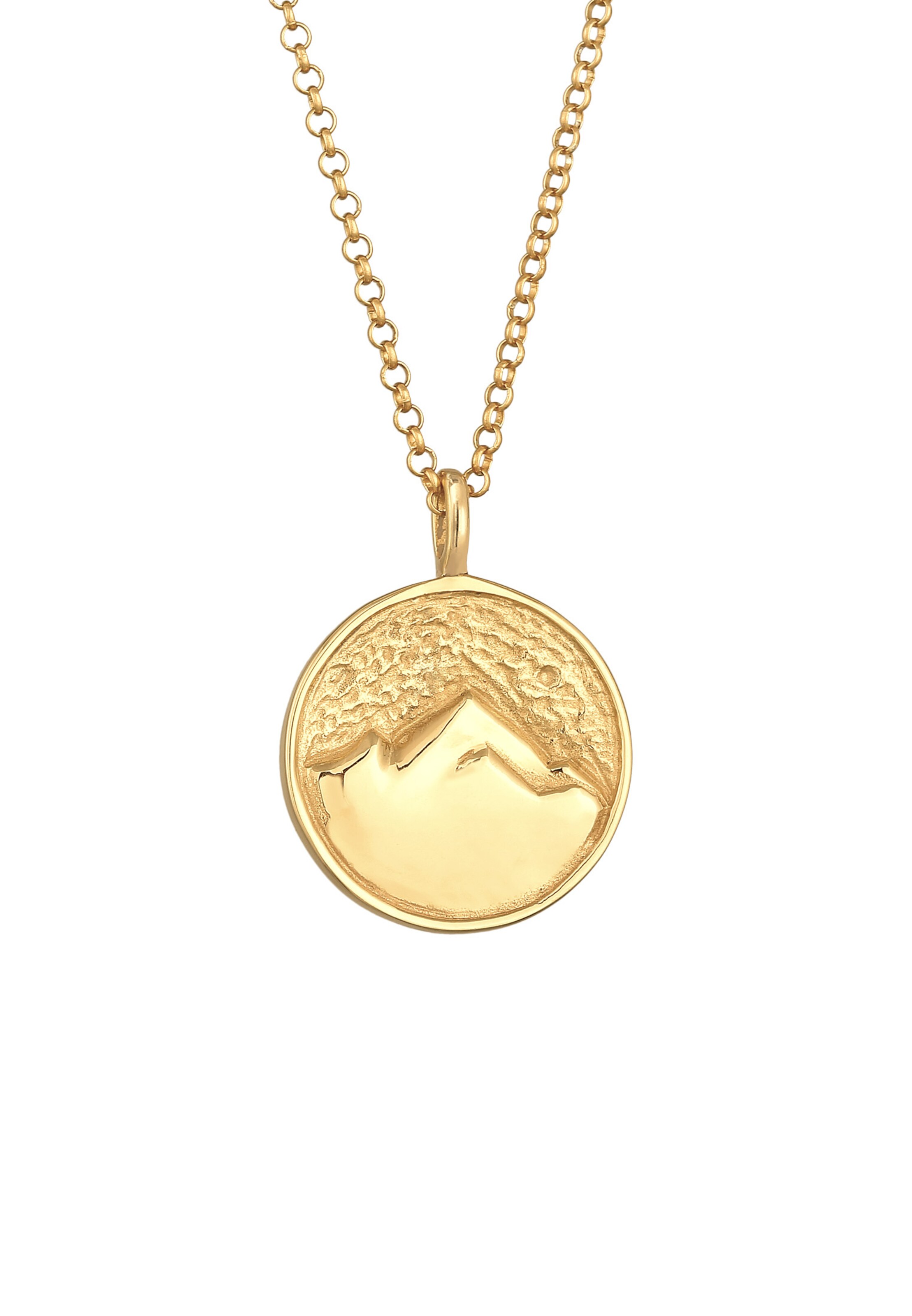 Chaîne 'Berge' ELLI en or : devant