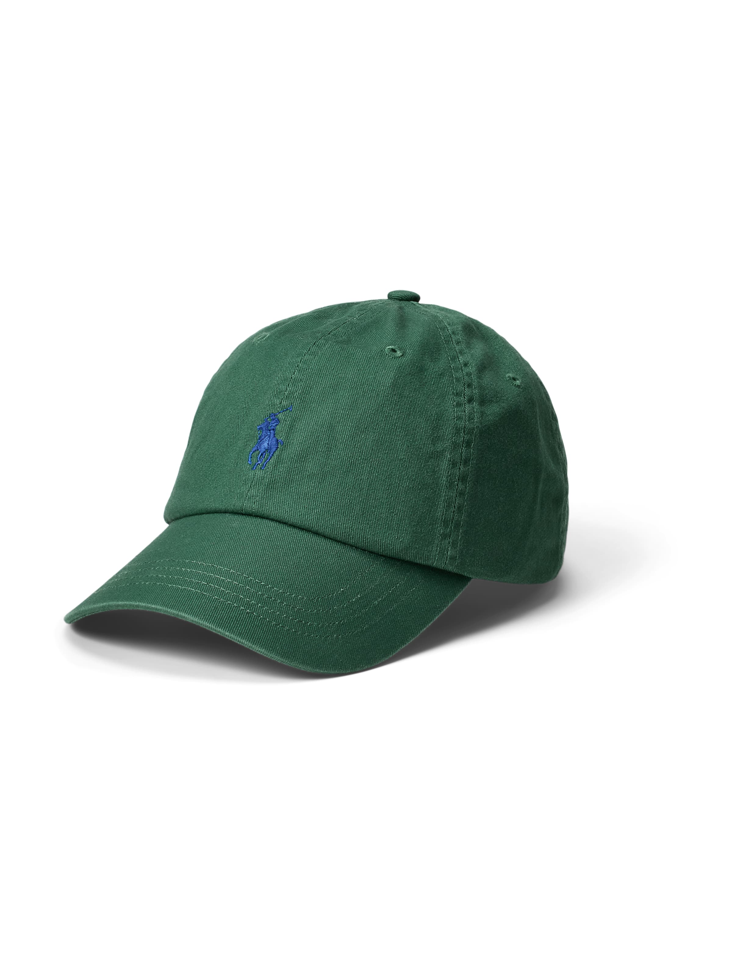 Casquette Polo Ralph Lauren en vert : devant