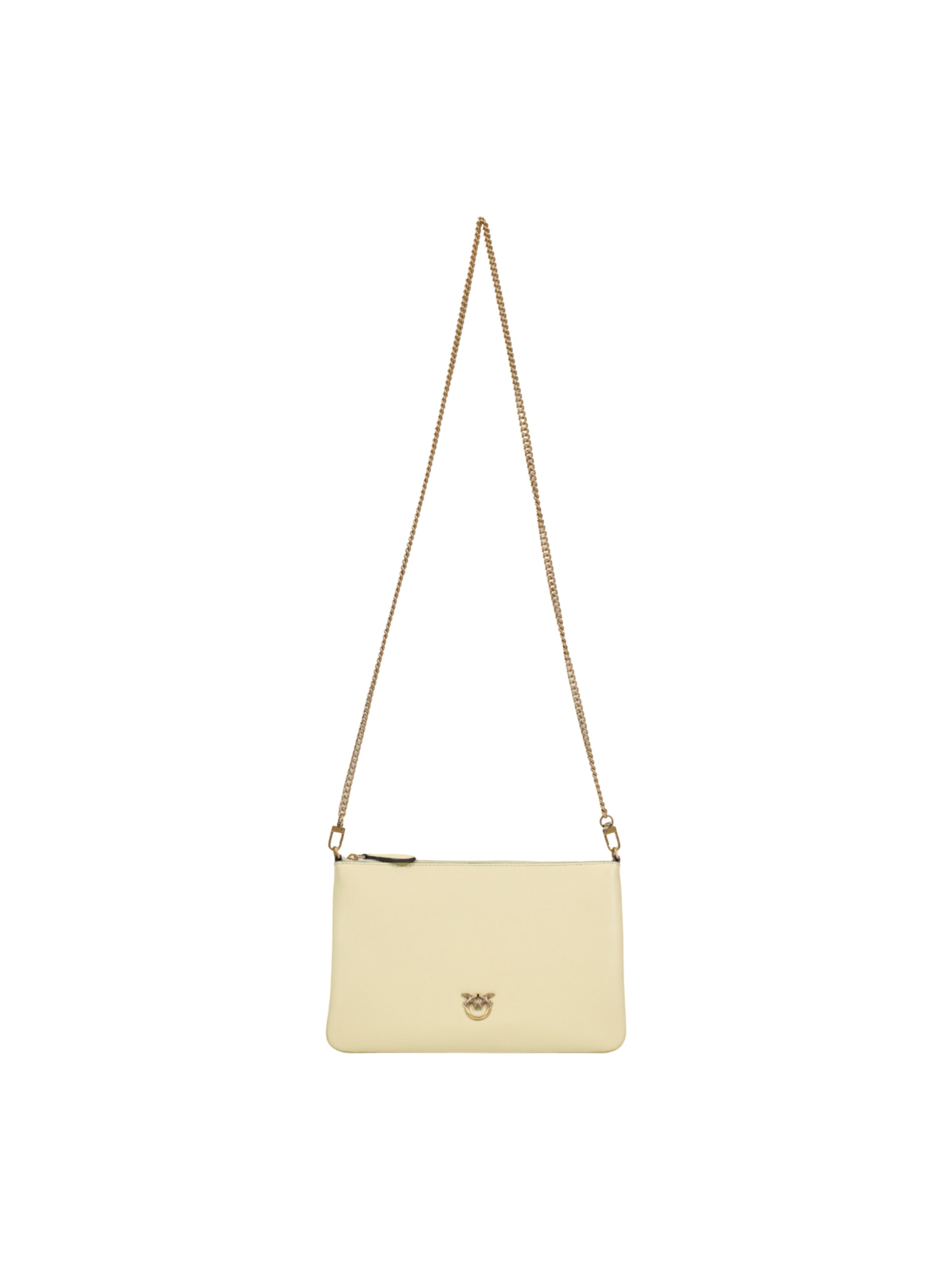 PINKO - Bolso saco 'FLAT CLASSIC 100455 A0F1' en beige: frente