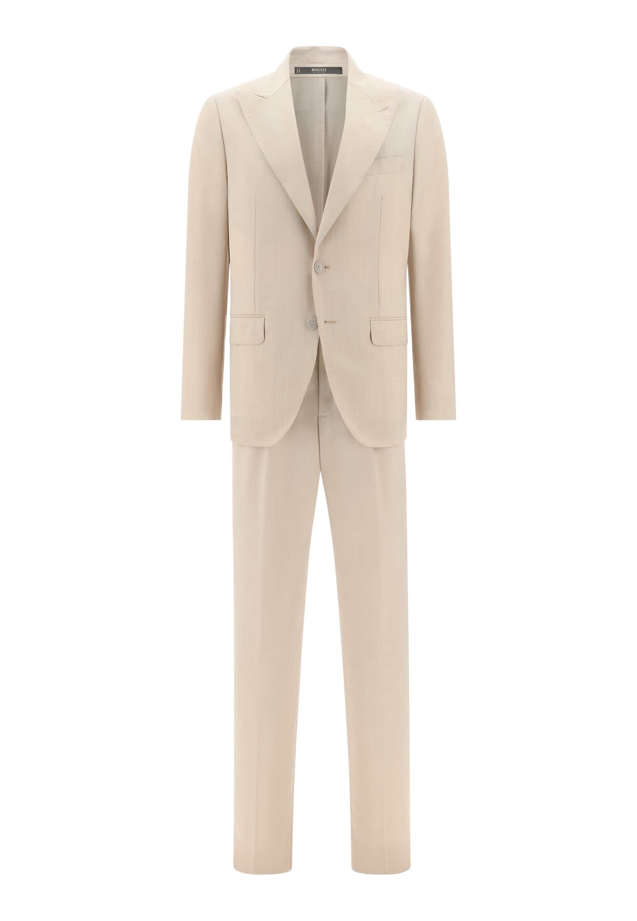 Boggi Milano Regular Suit in Beige: front
