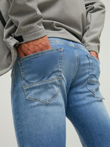 JACK & JONES Slimfit Jeans 'Glenn Fox' in Blau