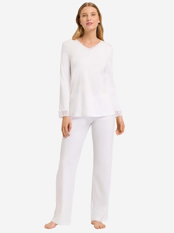 Hanro Pyjama 'Moments'‌‌‌ in Weiß