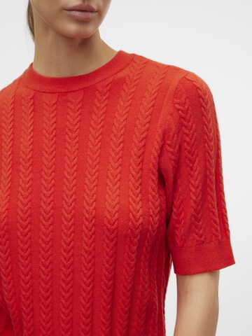 VERO MODA Свитер 'Jenny' в Красный