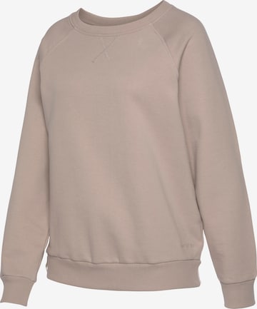 Sweat-shirt LASCANA en gris