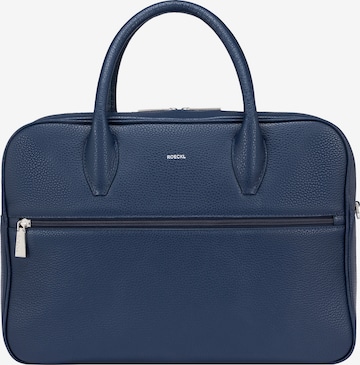 Roeckl Laptoptas 'Elin' in Blauw: voorkant