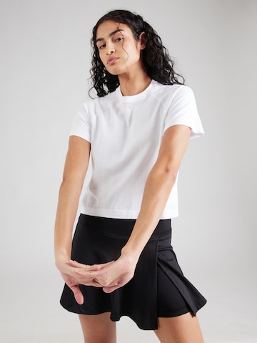 Moonchild Yoga Wear Funkční tričko – bílá: přední strana