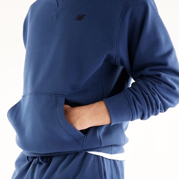 new balance Sweatshirt 'Athletics French Terry Hoodie' in Blauw
