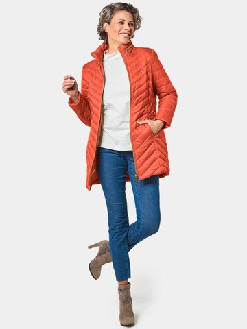 Goldner Übergangsjacke in Orange