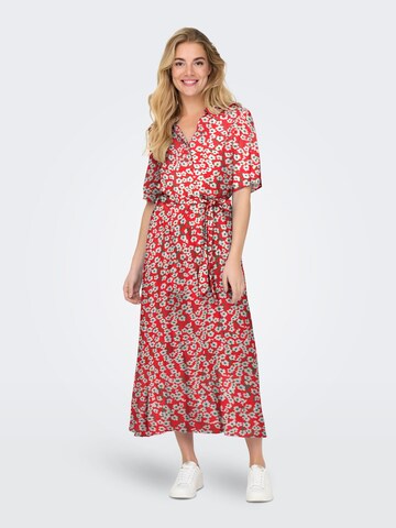 JDY - Vestido camisero 'JDYSTARR' en rojo: frente