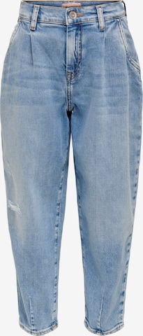 Loosefit Jean 'Verna' KIDS ONLY en bleu : devant