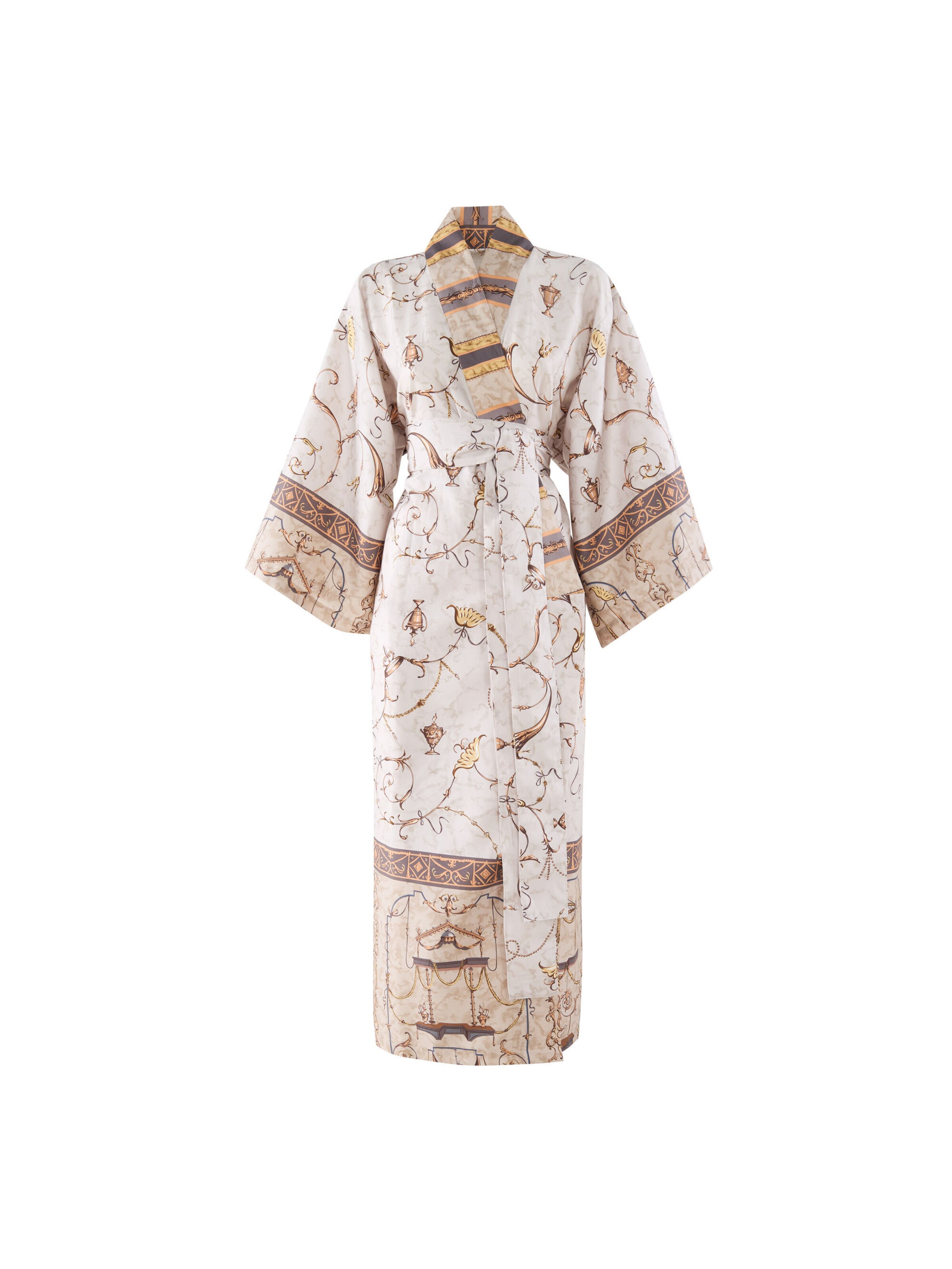 BASSETTI Kimono in Beige: front