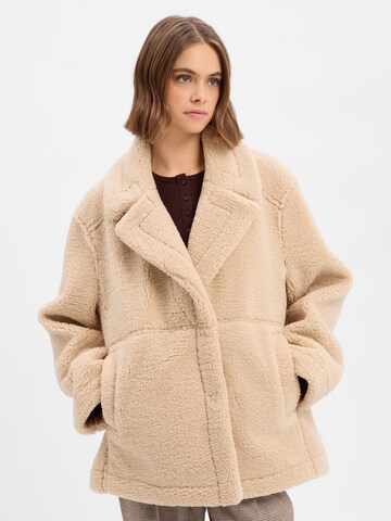 OPUS Between-Season Jacket in Beige: front