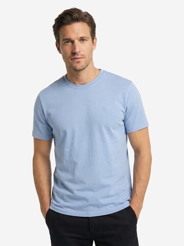 CASAMODA Shirt 'Basic' in Blue: front