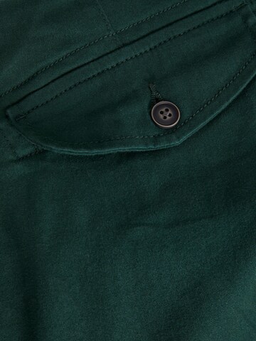 JACK & JONES Ozke Kargo hlače 'FLAKE' | zelena barva