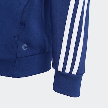 ADIDAS SPORTSWEAR - Casaco de treino em moletão 'Future Icons' em azul