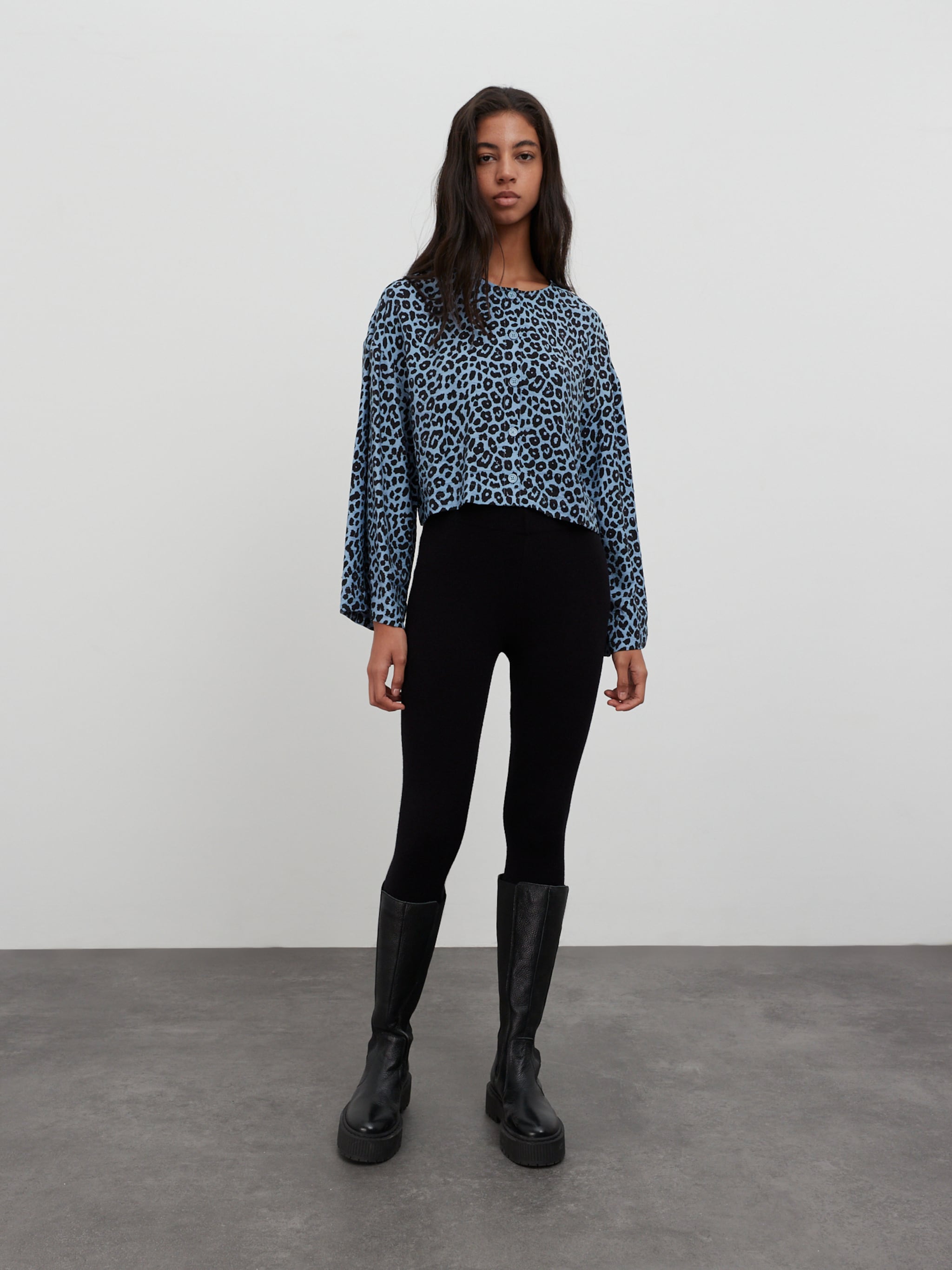 EDITED Producten Blouse 'Birgit' Blauw